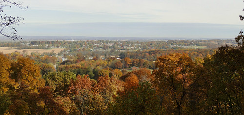 county red sky panorama color tree fall nature leaves america forest wonder landscape gold golden midwest treasure sony hill harvest peaceful indiana southernindiana northamerica stitched jacksoncounty stitchedpanorama inspiredbylove ingreen natureslittlewonder dschx1 ©pauldseigle leafcam