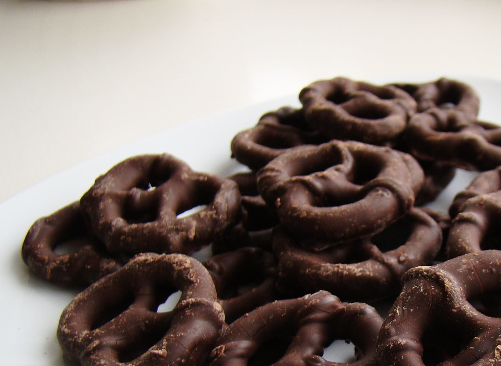 Chocolate Covered Pretzels.