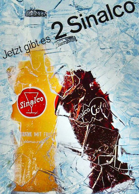 1960s Sinalco Soda Vintage Advertisement Graphic Poster