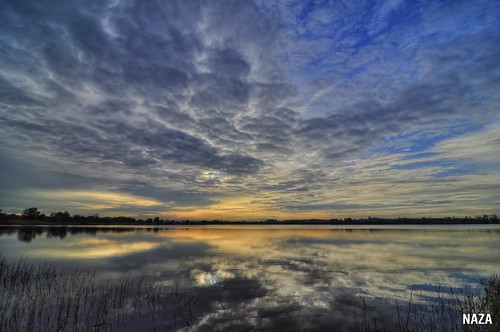 sky cloud lake reflection sunrise nikon tokina puchong d90 tamanputraperdana