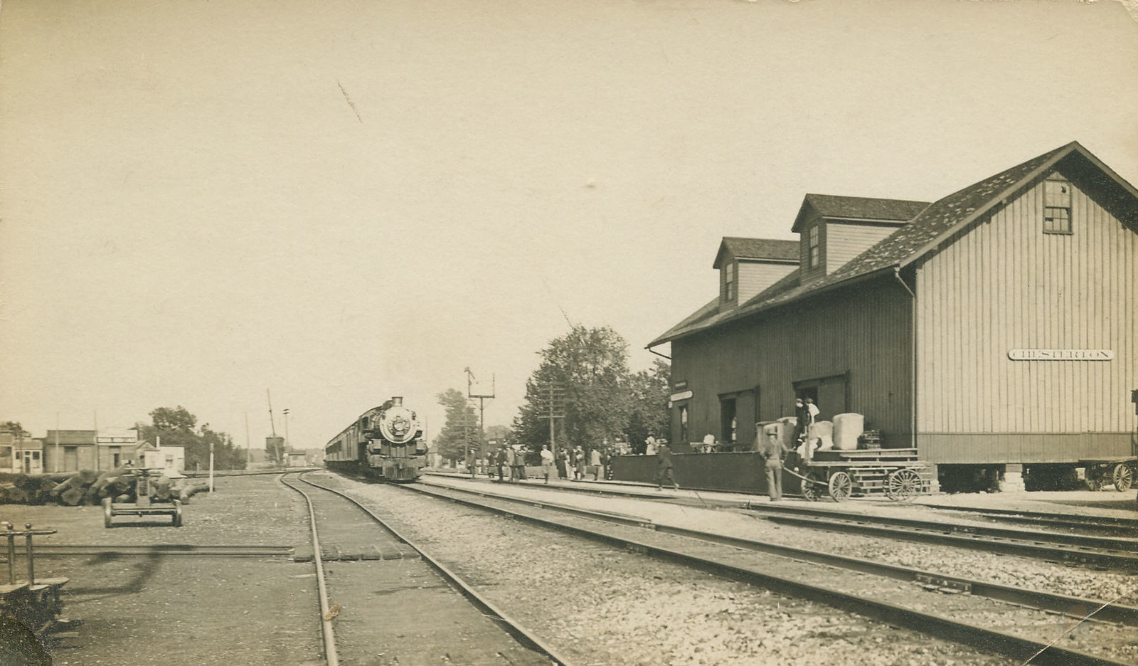 Lake Shore and Michigan Southern Railway Depot, 1912 - Chesterton, Indiana