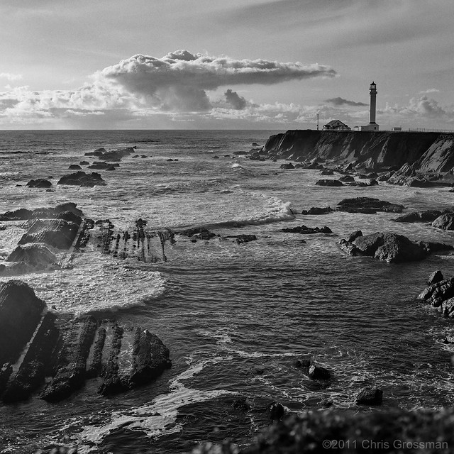 The Point Arena Lighthouse - Hasselblad 500C/M - Zeiss Planar 80mm f/2.8 T* - TMAX 100