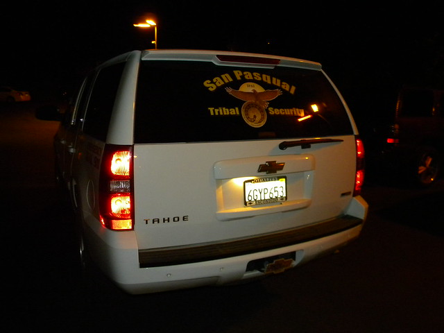 2010 Chevy Tahoe San Pasqual Tribal Police