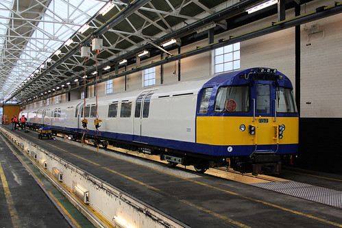 Asset Inspection Train in Northfields depot | Being commissi ...