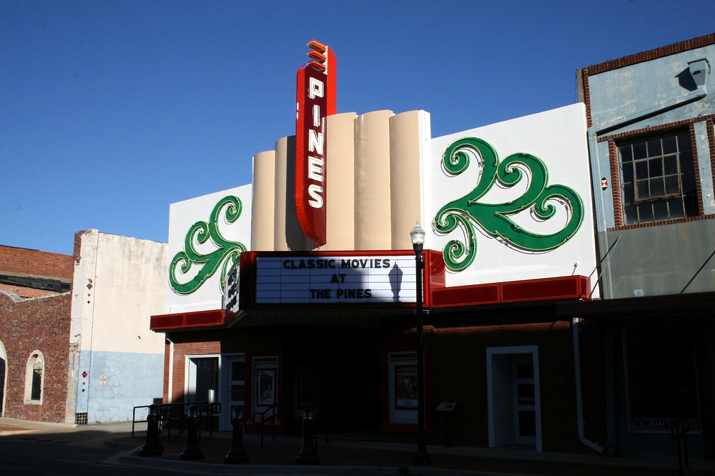 the pines theater | c. 1925, moderne, recently restored Brin… | Flickr