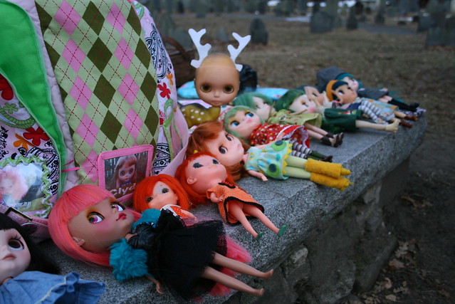 blythes take over the cemetery