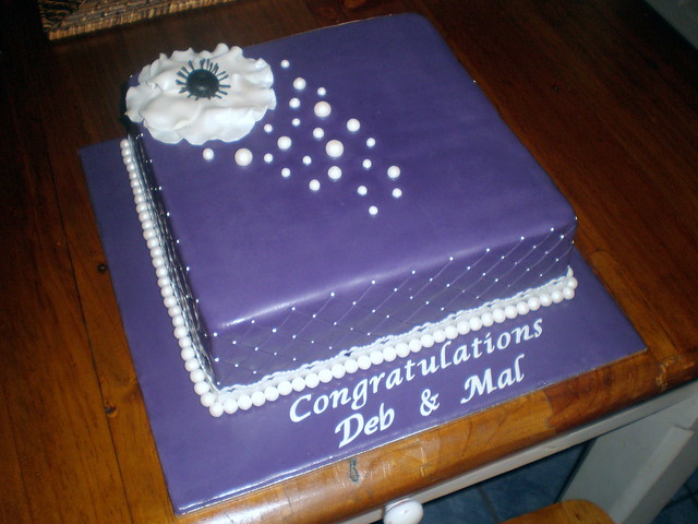 Cake - Wedding - Purple 03