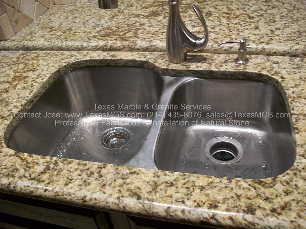 Dallas Granite Countertops 60 40 Undermount Sink Mckinney