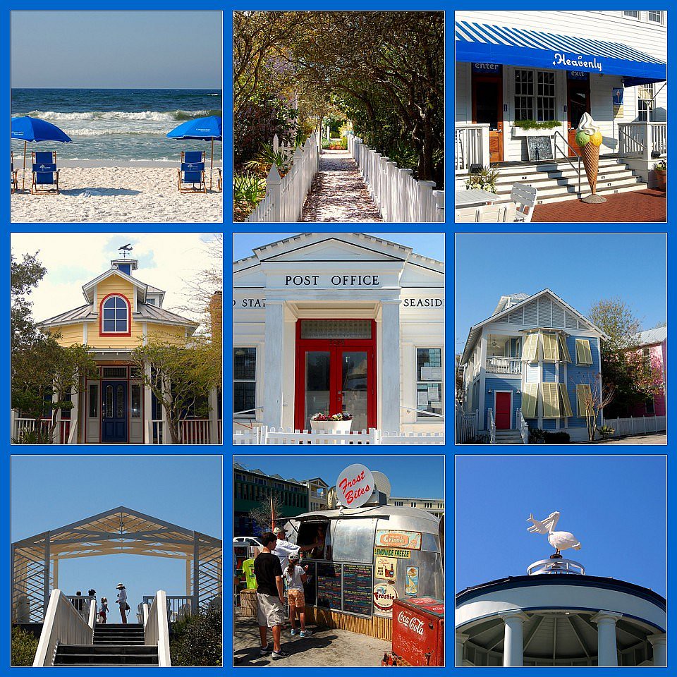 Seaside, Florida - a PhotoMosaic