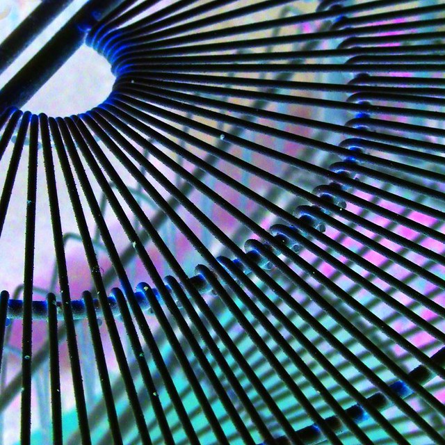 Table Throw Radiating Gradient Radiating....... | Bamboo table Abstract | tina negus | Flickr