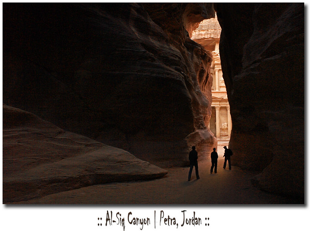Jordan - Petra - Al Siq Canyon