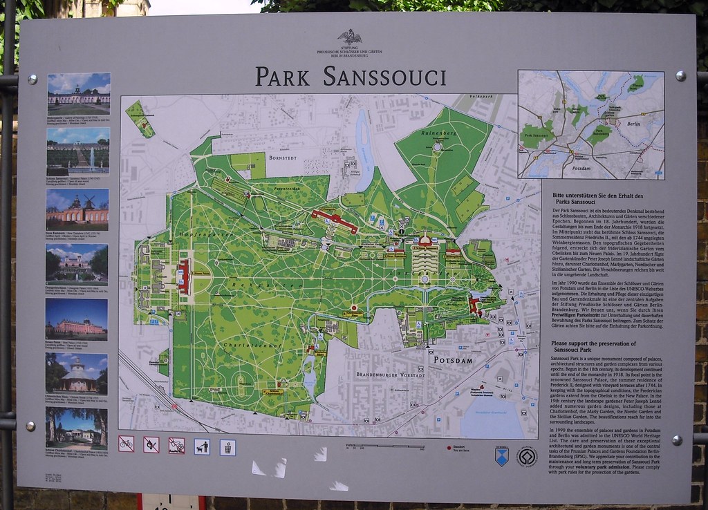 Park Sanssouci, Potsdam, Germany.