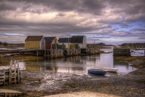Blue Rock, Nova Scotia by Molly's Corner , Looking Back!