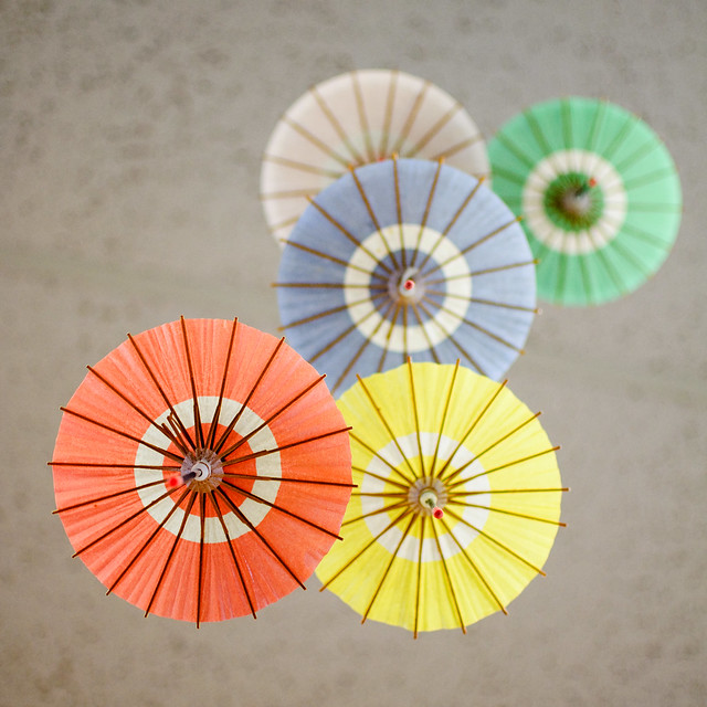57/365 (Multicolored Umbrellas)