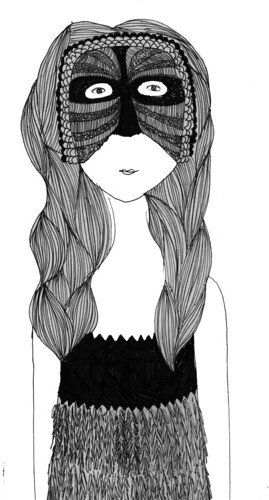 mask | by Mimi_illustration