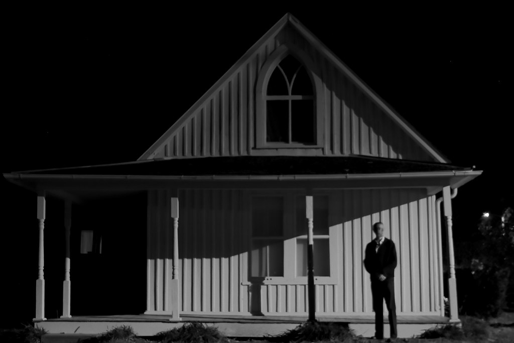 American Gothic Black And White