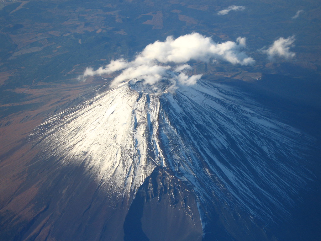 Mt. Fuji from the Sky