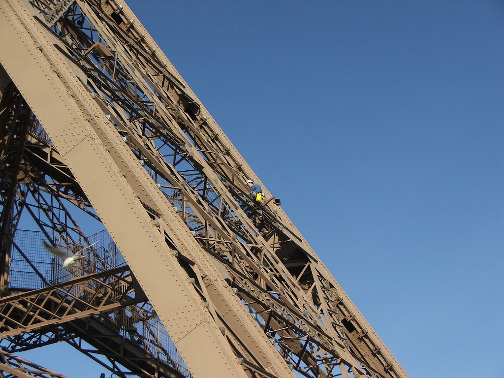 Eiffel Tower - Jobs not to have! | Steve Roe | Flickr