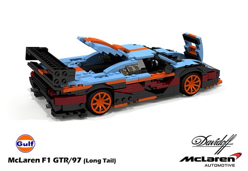 McLaren F1 GTR - 1997 (Long Tail - Davidoff/Gulf) | by lego911