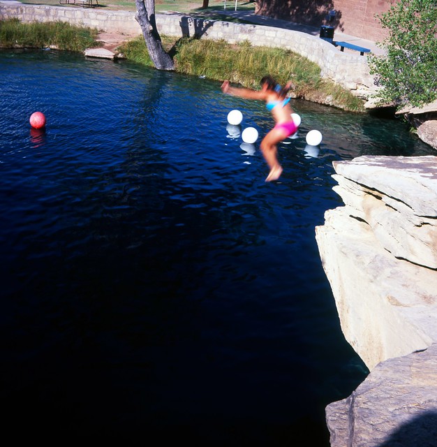 Day 255/365 - Jumping into the Blue Hole