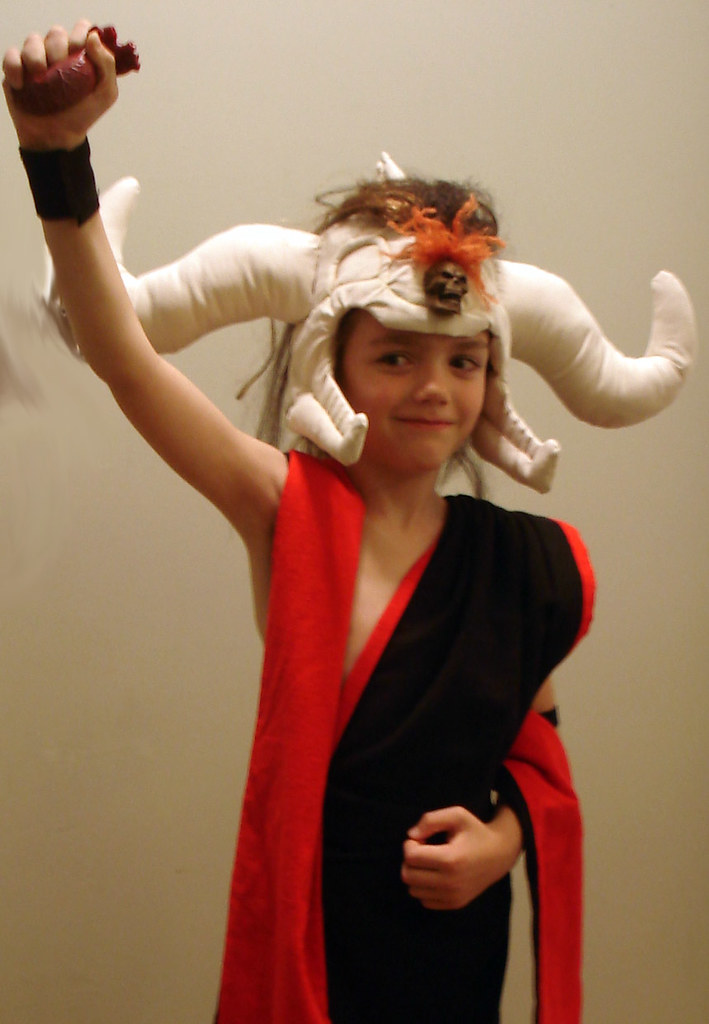 Mola Ram With Heart Halloween Costume With Headdress And H Flickr