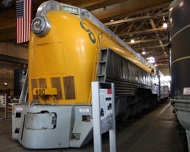 C&O Hudson Locomotive No. 490