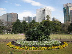 Garden in Hibiya Park