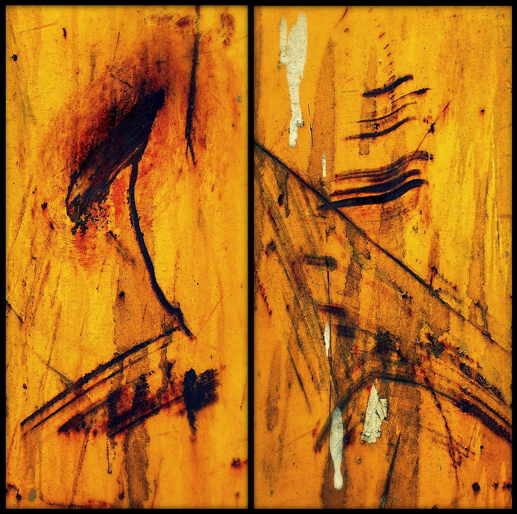Yellow Diptych by Studio d'Xavier