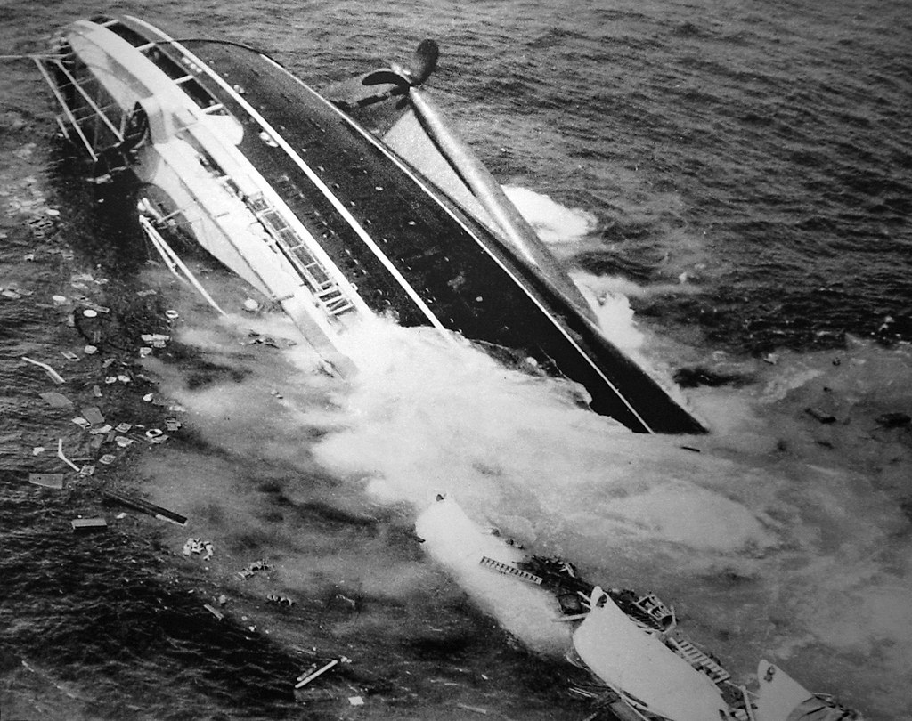 Sinking Of The Andrea Doria 1957 Pulitzer Prize Photograp