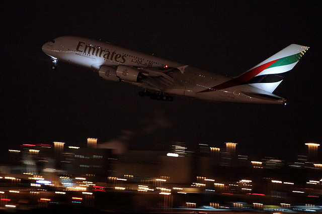 A6-EDE Emirates Airbus A380-861