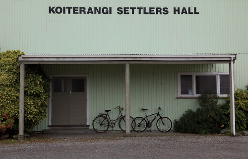 newzealand building bicycle hall community wheels social southisland settler koiterangi