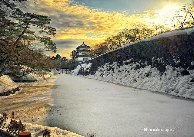 Hirosaki Castle Japan. © Glenn Waters. Over 71,000 visits to this photo.  Thank you.