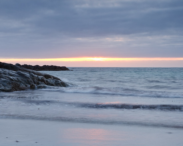 Sunset at Culla Beach