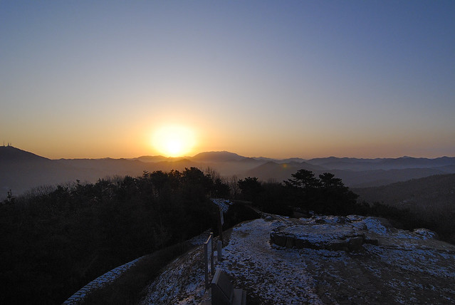 Daejeon sunrise - Bomun Mountain