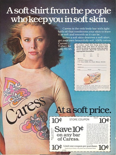 1977 Caress Soap Ad - A Soft Shirt | eBay | Caress soap 