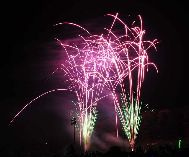 Luton fireworks 2009