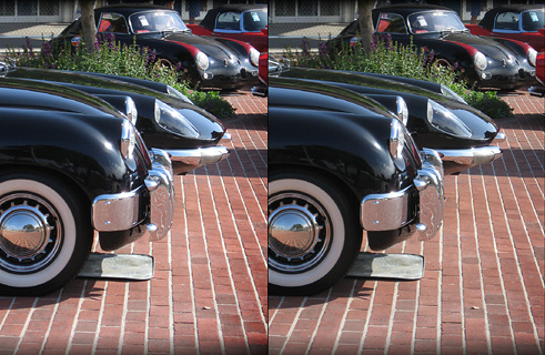Monterey car week (parallel 3-D)