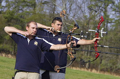 college outdoors community atlantic bow arrows cape archery targets