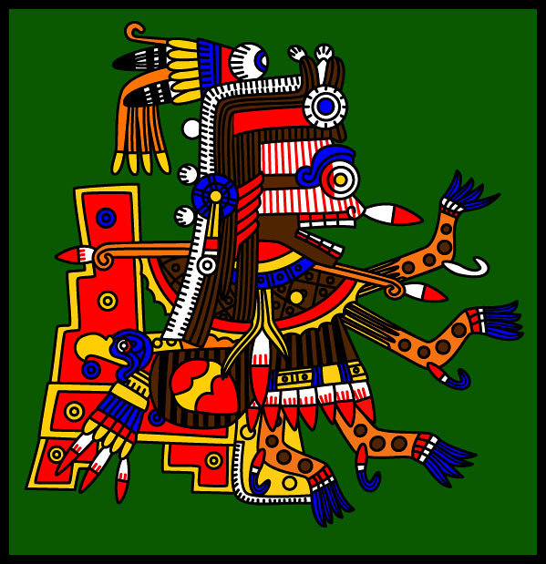 Itzpapalotl Codex Borgia 66 Aztec Skeletal Warrior Godde Flickr