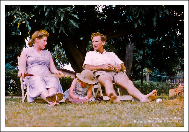 Taking a Rest between Games (Circa 1960)