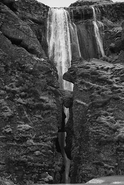 Gljúfrabúi the peek-a-boo waterfall