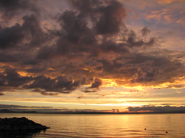 Lake Taupo sunset