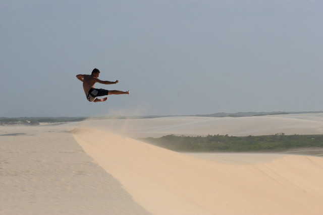 Kung Fu in Brazil - Jericoacoara.