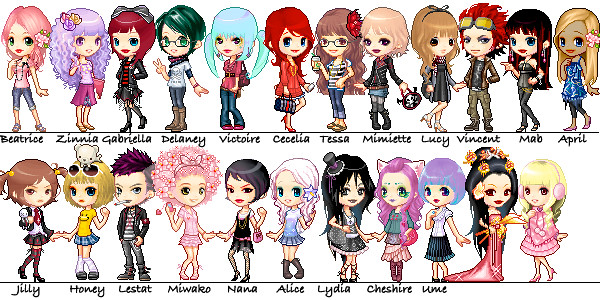 pixel doll family | All of my pullips, minus a custom I'm wo… | Flickr