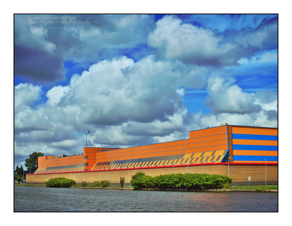 HDR Orange Prison 'De Schie' by Archetype Fotografie