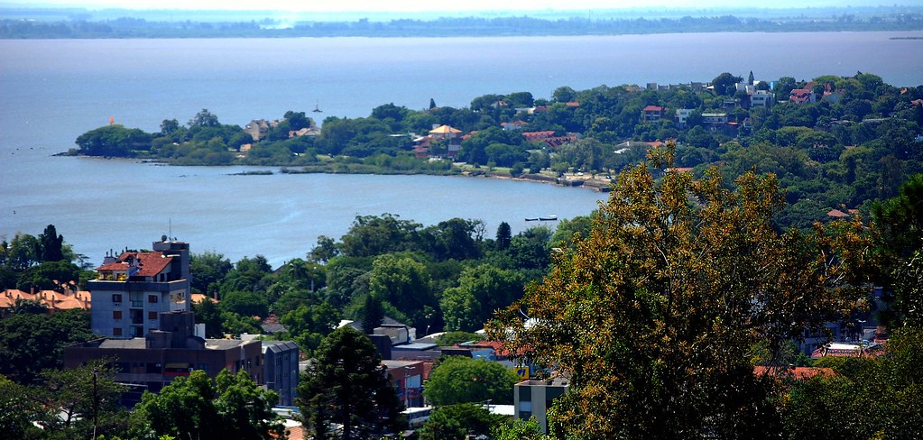 Porto Alegre panorama - Zona Sul from Morro do Setimo Ceu