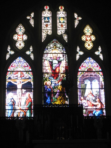 church glass st de louis catholic stlouis nh stained perpendicular ascension crucifixion nashua lastsupper gothicrevival nashuanh gonzague staloysiusgonzaga “church” staloysiusdegonzaga