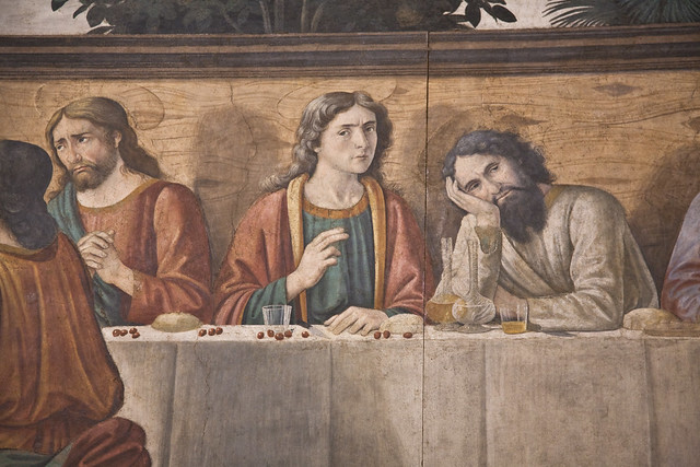 Last Supper Ognissanti 1480-11