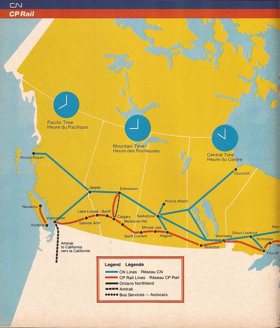 VIA Rail Canada System Timetable - April 24, 1977