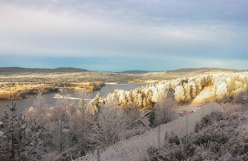 winter frost cold hills lake forest trees lachmannsvei kjelsås langsetløkka marka nordmarka maridalen maridalsvannet oslo norway